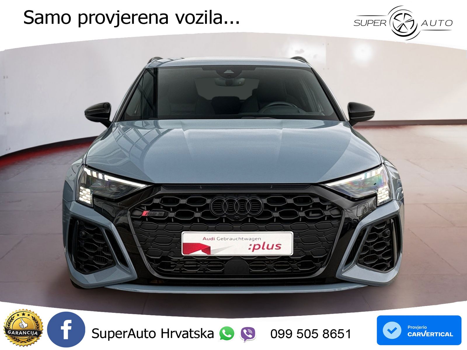 Audi RS3 Sportback 2.5 TFSI (400 KS) quattro S tronic LED+GR SJED+ACC