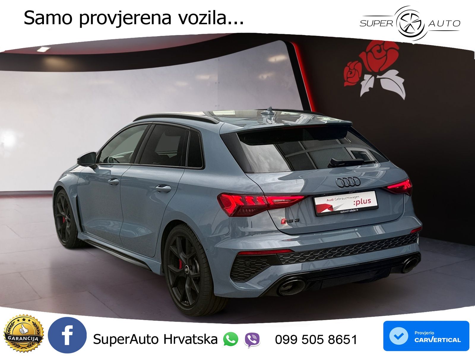 Audi RS3 Sportback 2.5 TFSI (400 KS) quattro S tronic LED+GR SJED+ACC