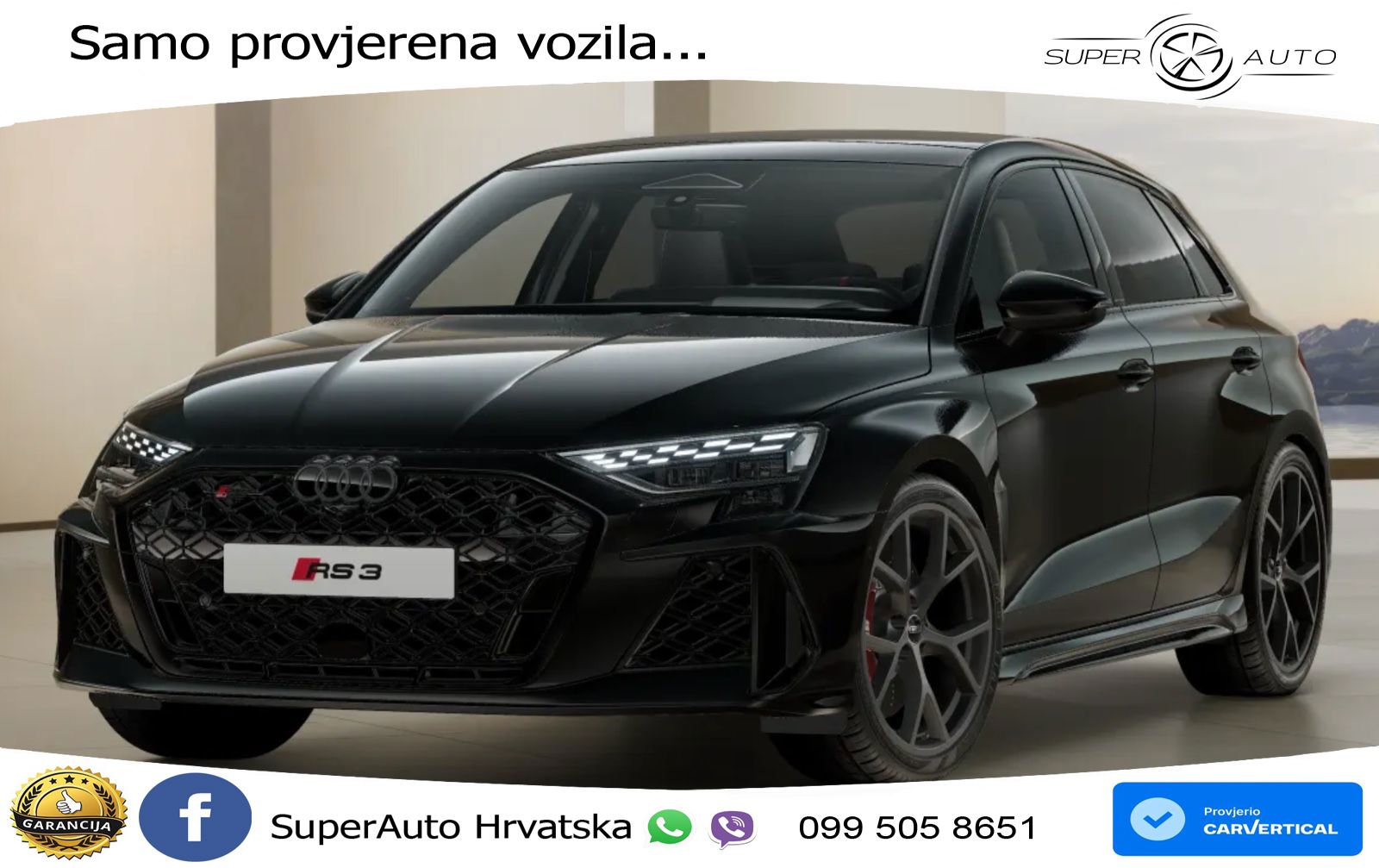 Audi RS3 Sedan 2.5 TFSI (400 KS) quattro S tronic LED+GR SJED+ACC