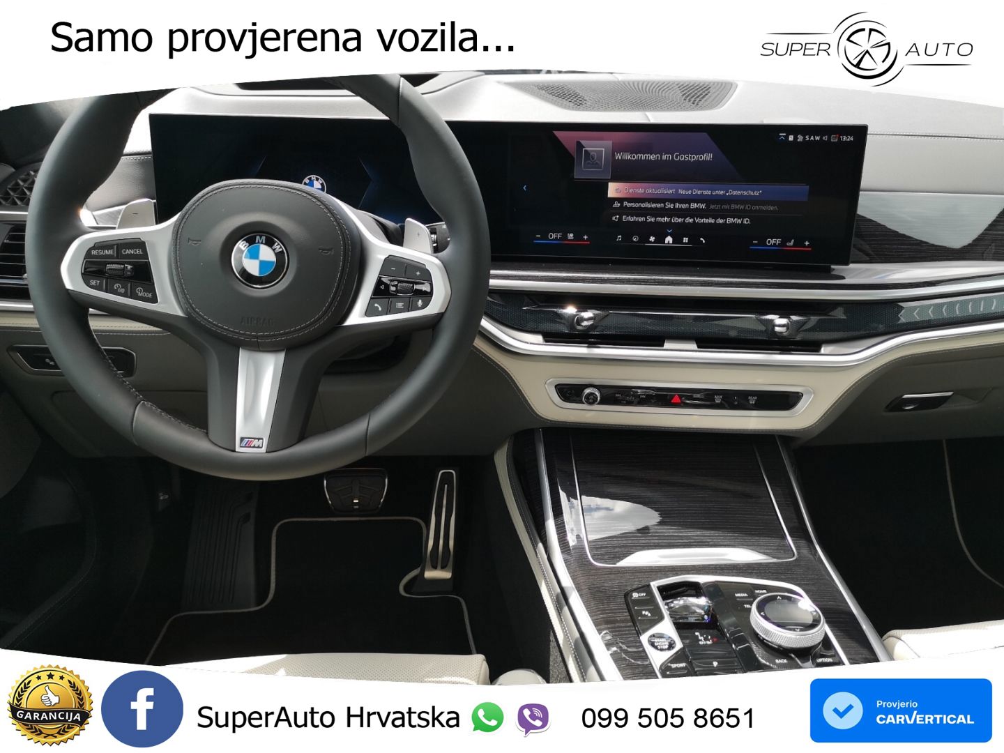 BMW X7 40d (352 KS) xDrive Steptronic LED+GR SJED+ACC