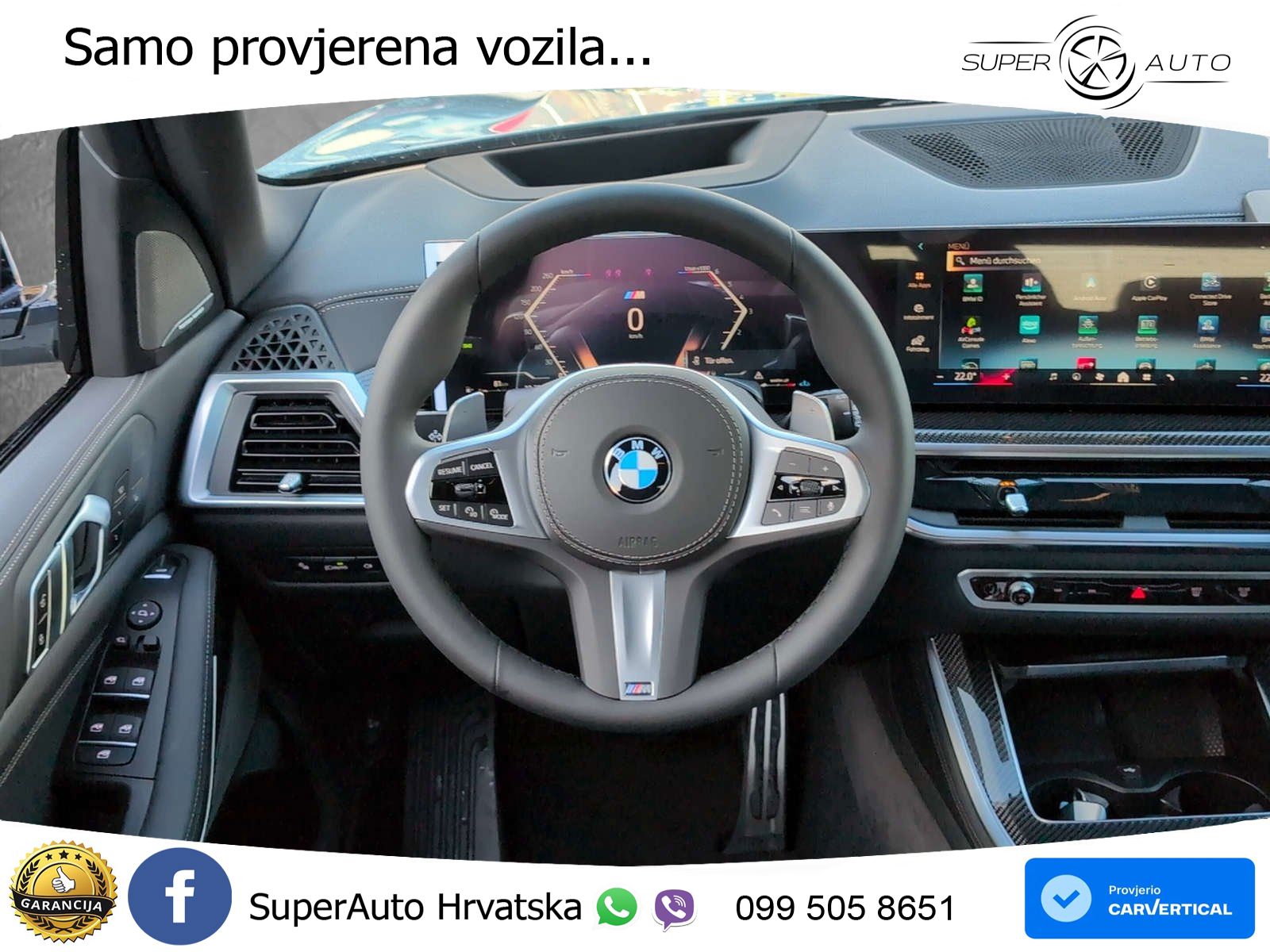 BMW X5 40d (352 KS) xDrive Steptronic ZRAČNI+ACC+GR SJED+KAM