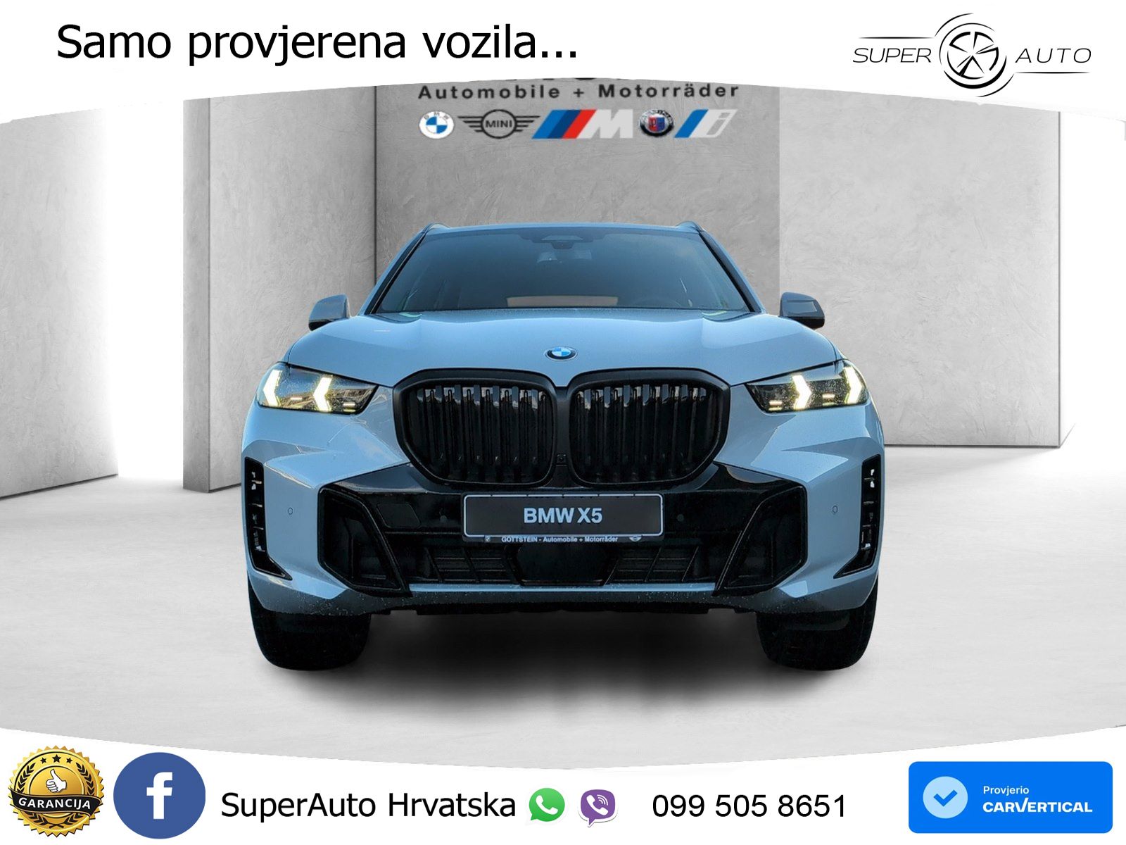 BMW X5 40d (352 KS) xDrive Steptronic ZRAČNI+ACC+GR SJED+KAM