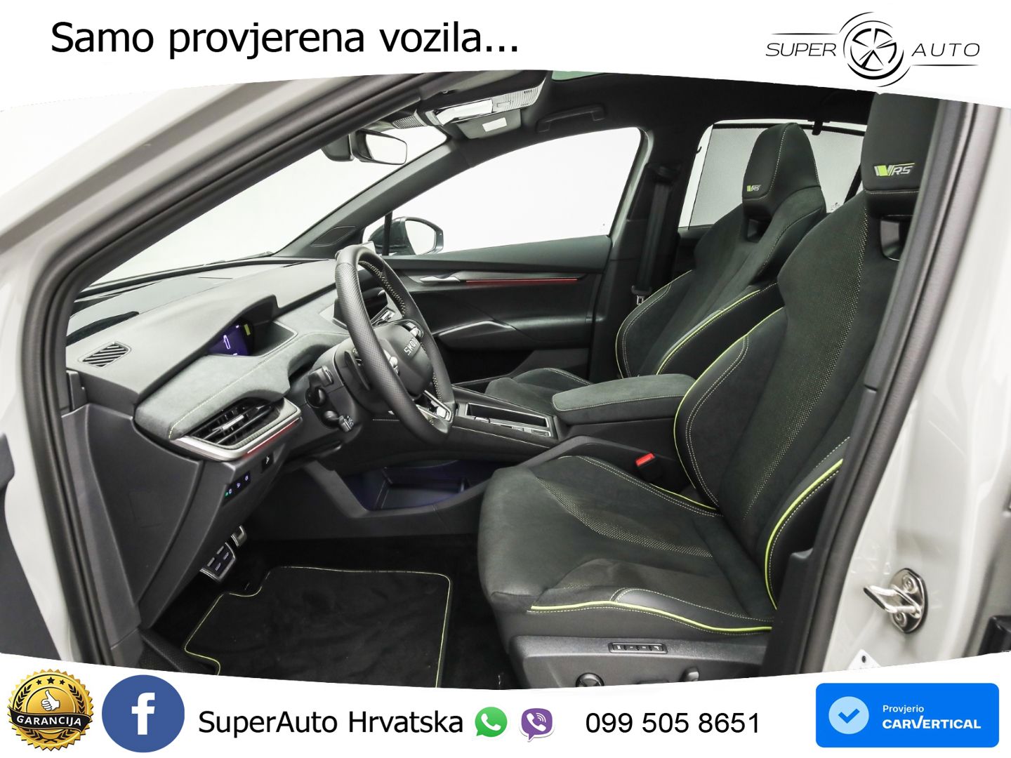Škoda Enyaq Coupe RS 84 kWh (340 KS) AWD Lounge LED+ACC