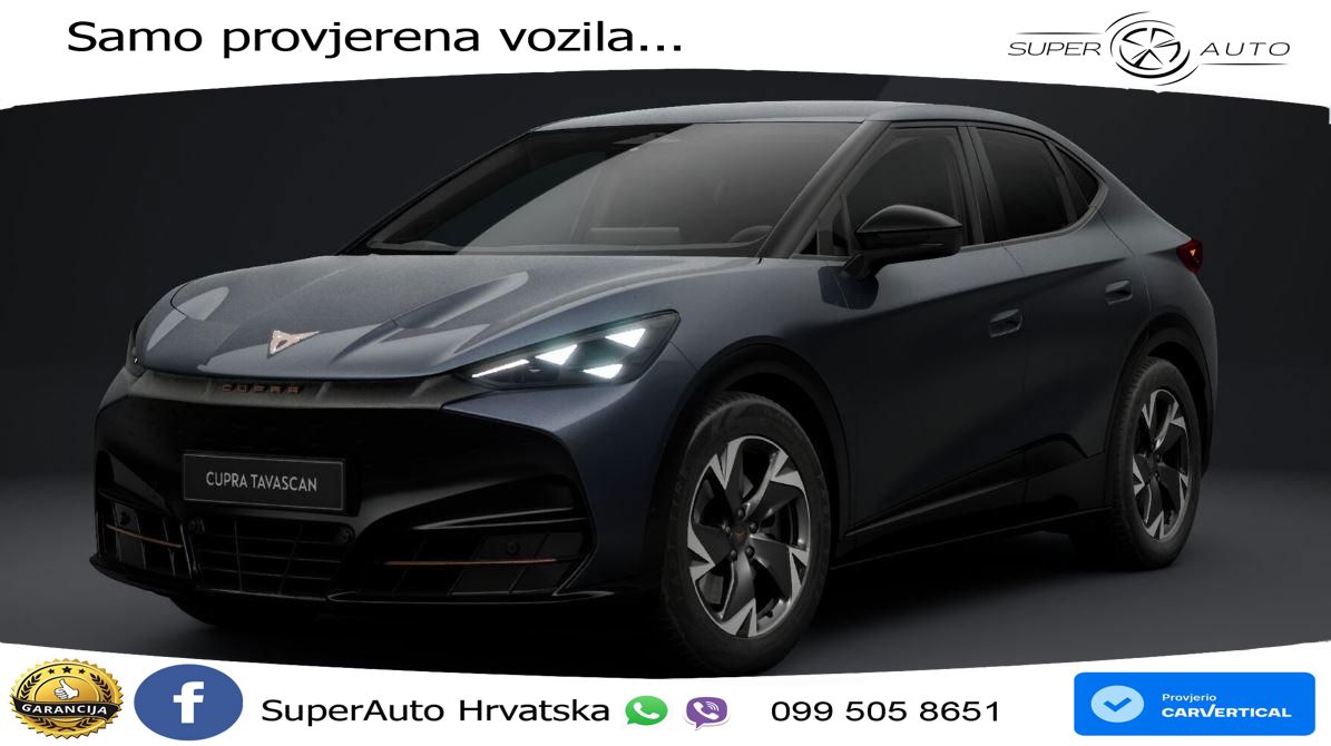 Cupra Tavascan 82 kWh (286 KS) LED+GR SJED+ACC