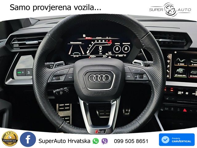 Audi RS3 Sportback 2.5 TFSI (400 KS) quattro S tronic LED+GR SJED+ACC