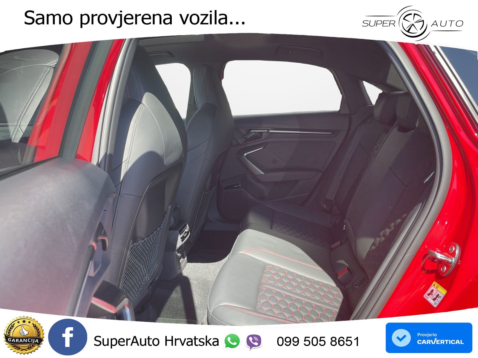 Audi RS3 Sedan 2.5 TFSI (400 KS) quattro S tronic LED+GR SJED+ACC
