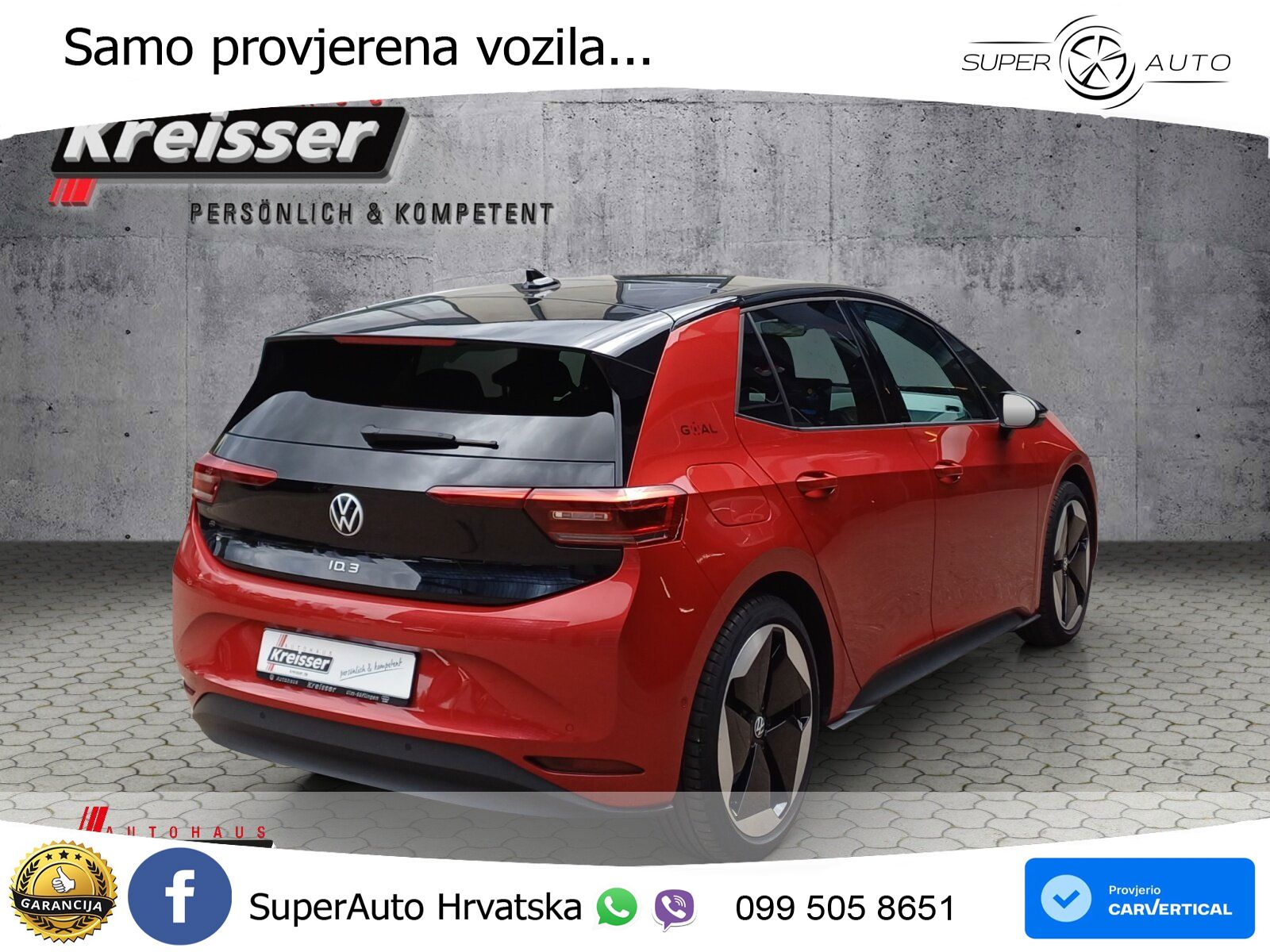 Volkswagen ID.3 Pro S 82 kWh (231 KS) LED+GR SJED+ACC