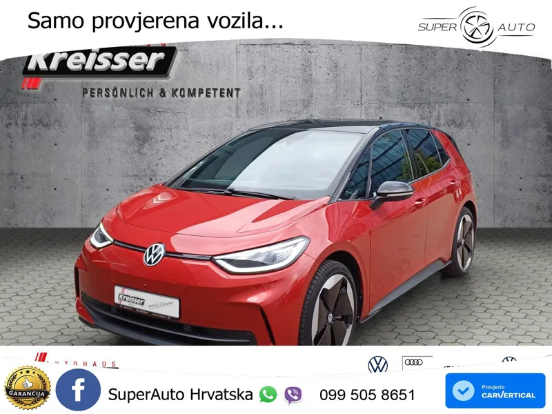 Volkswagen ID.3 Pro S 82 kWh (231 KS) LED+GR SJED+ACC