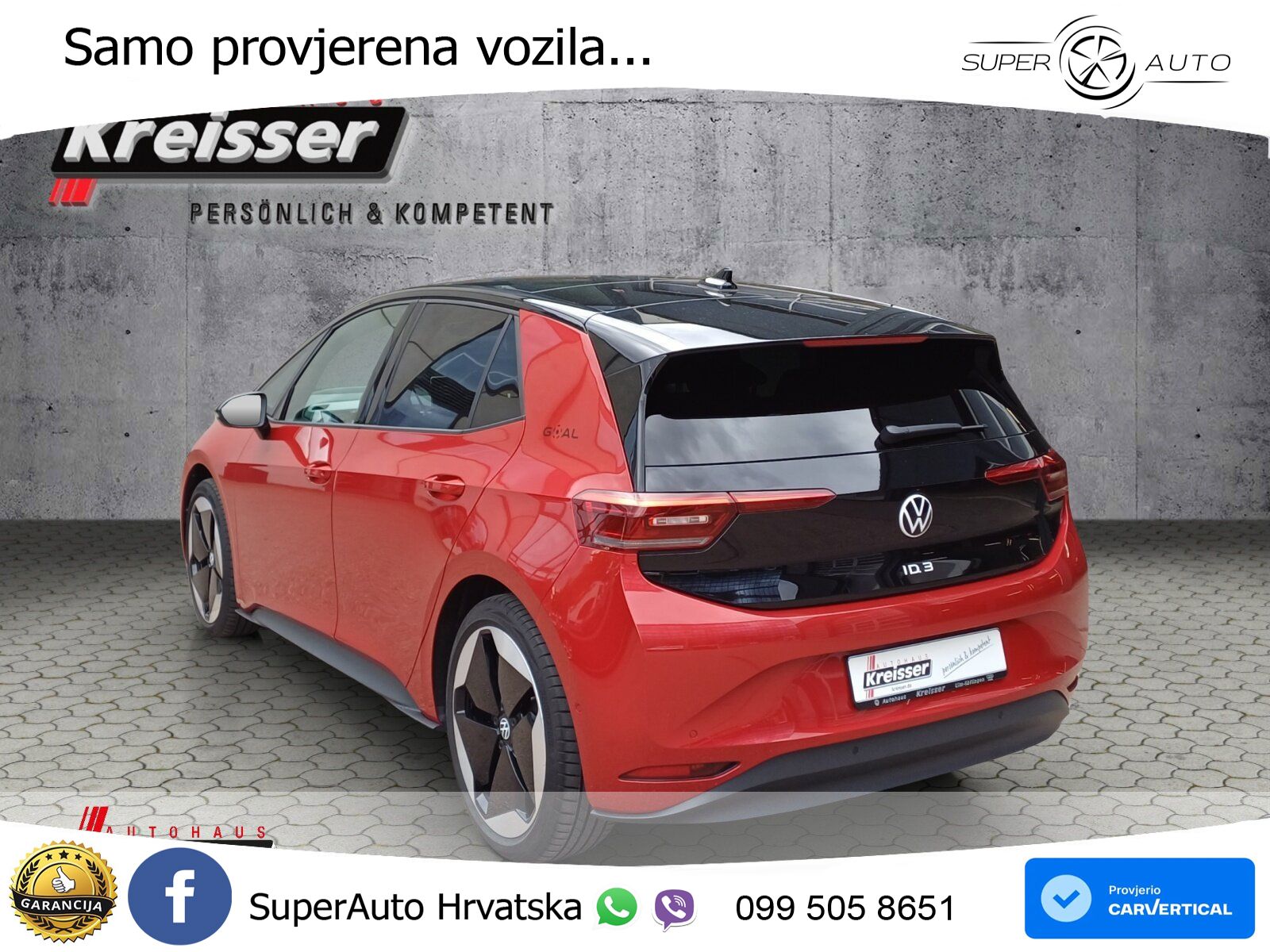 Volkswagen ID.3 Pro S 82 kWh (231 KS) LED+GR SJED+ACC