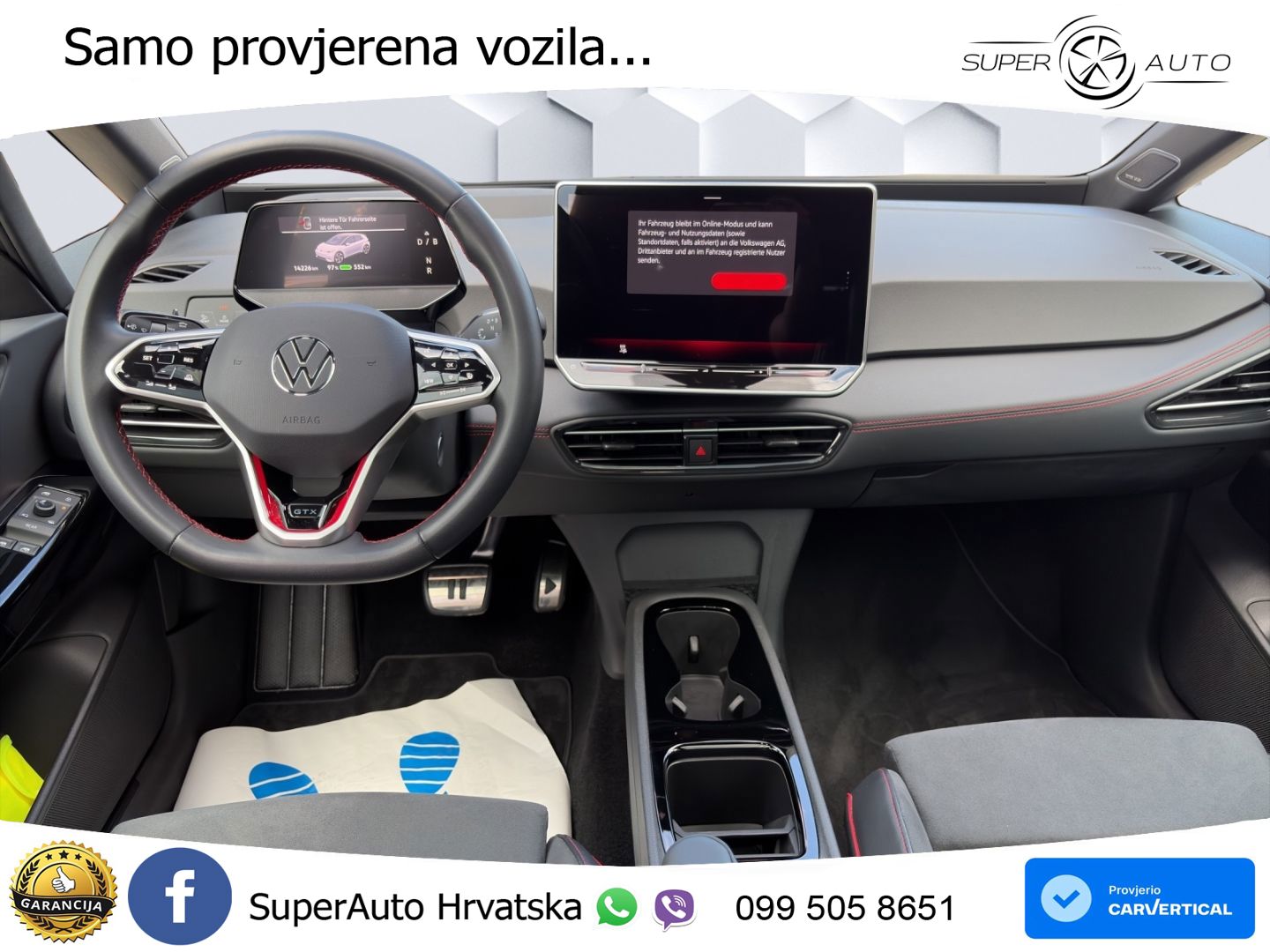 Volkswagen ID.3 GTX 84 kWh (286 KS) LED+GR SJED+ACC