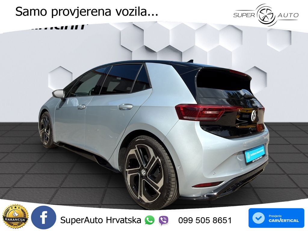 Volkswagen ID.3 GTX 84 kWh (286 KS) LED+GR SJED+ACC