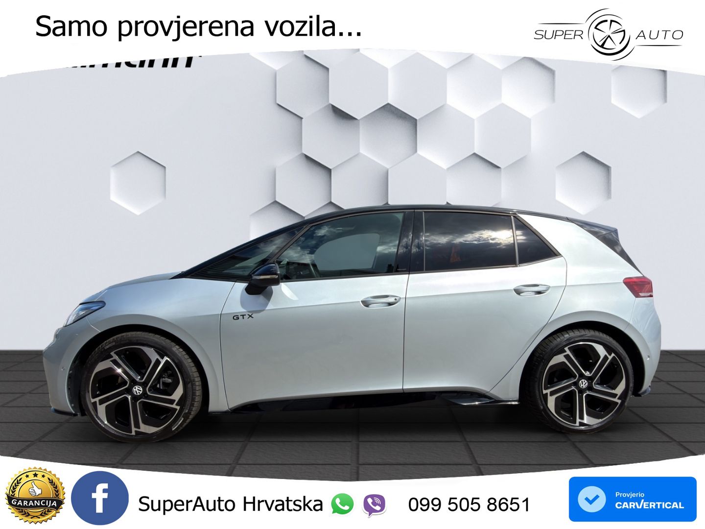 Volkswagen ID.3 GTX 84 kWh (286 KS) LED+GR SJED+ACC