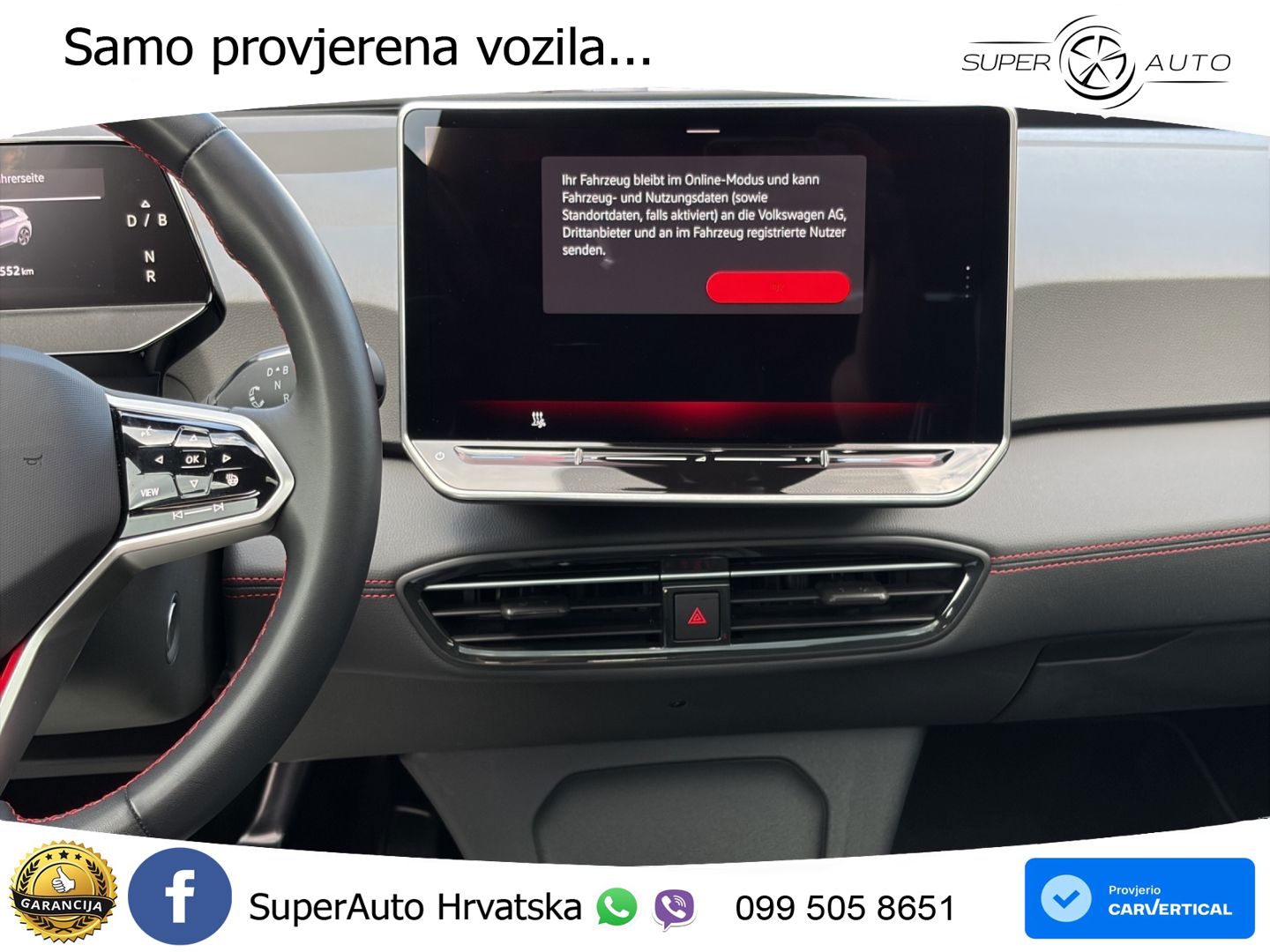 Volkswagen ID.3 GTX 84 kWh (286 KS) LED+GR SJED+ACC
