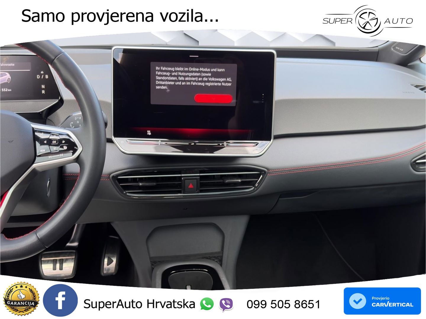 Volkswagen ID.3 GTX 84 kWh (286 KS) LED+GR SJED+ACC