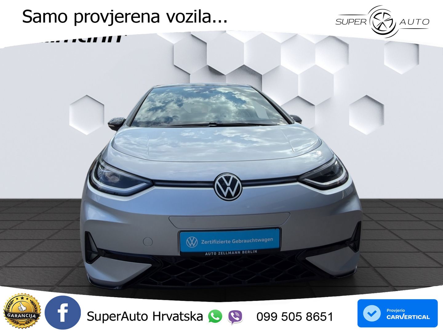 Volkswagen ID.3 GTX 84 kWh (286 KS) LED+GR SJED+ACC
