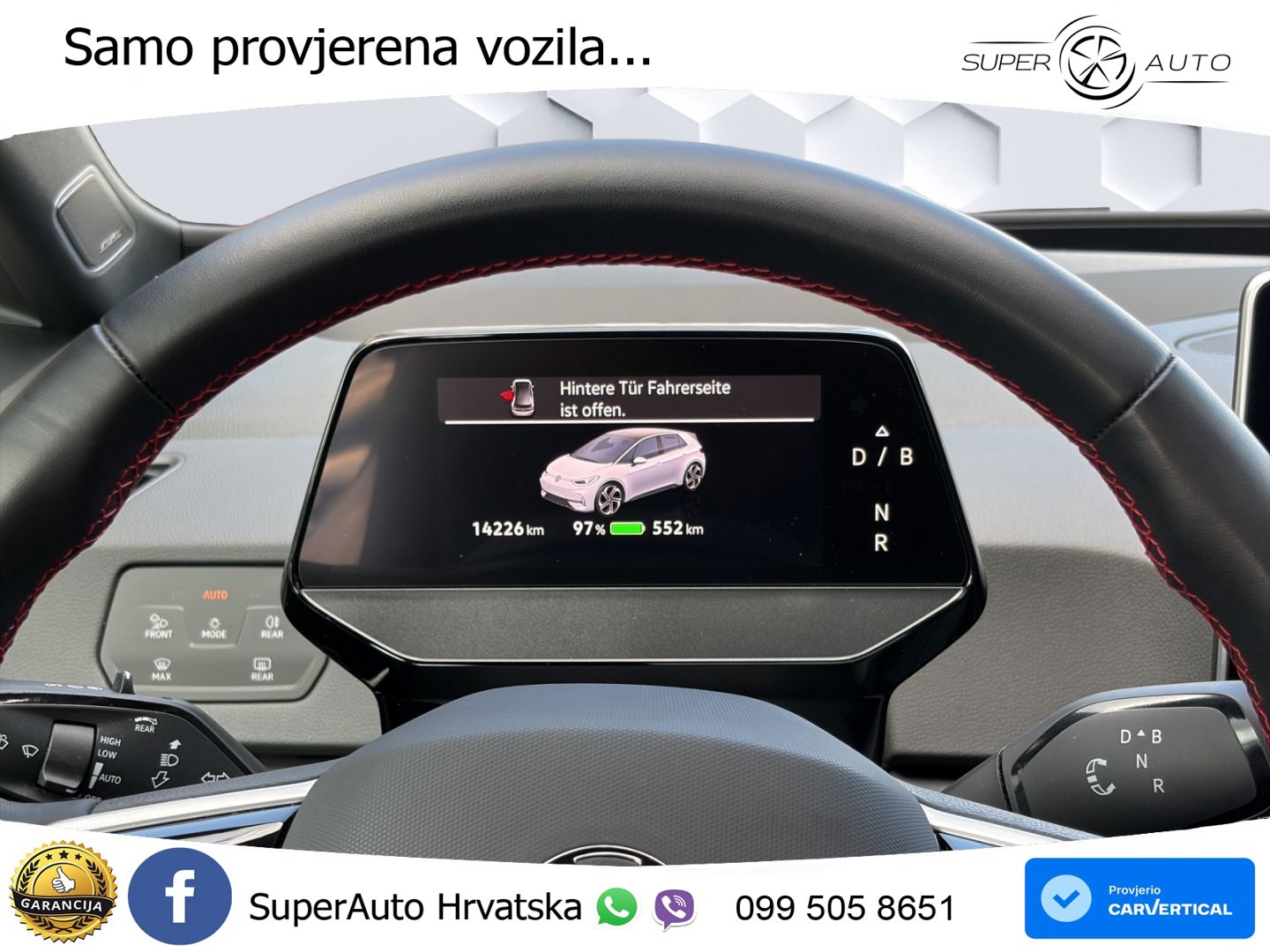 Volkswagen ID.3 GTX 84 kWh (286 KS) LED+GR SJED+ACC