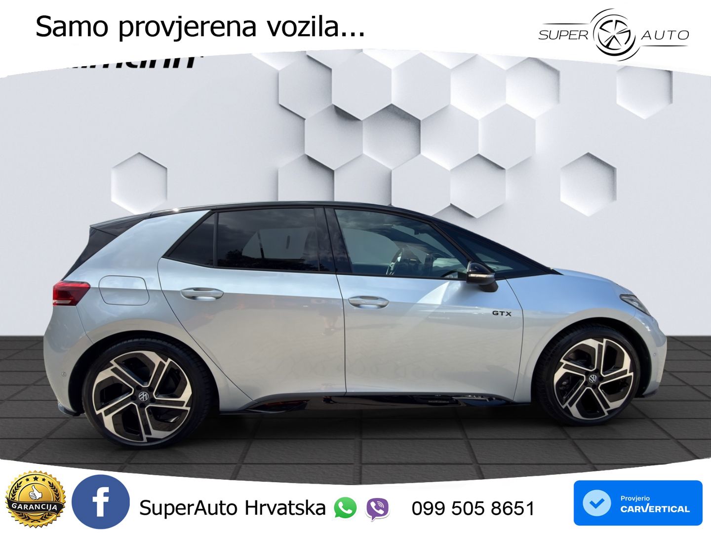 Volkswagen ID.3 GTX 84 kWh (286 KS) LED+GR SJED+ACC