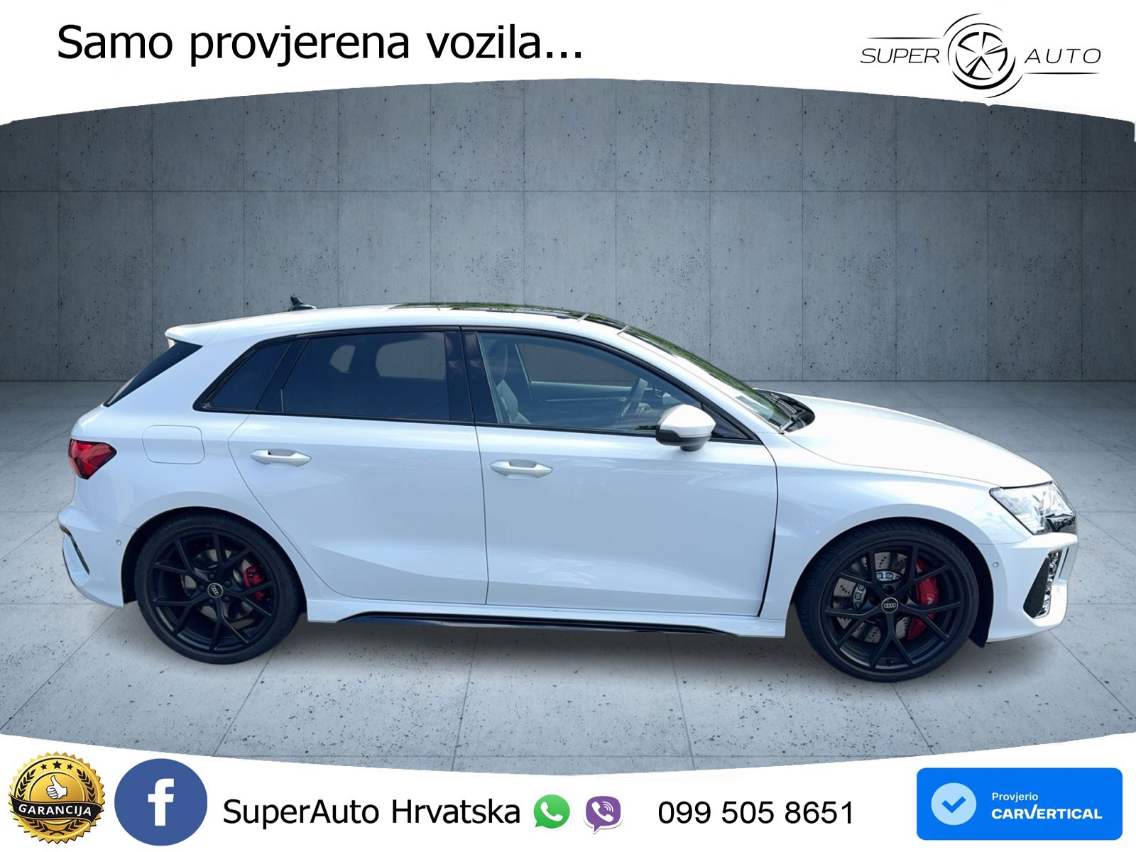 Audi RS3 Sedan 2.5 TFSI (400 KS) quattro S tronic LED+GR SJED+ACC