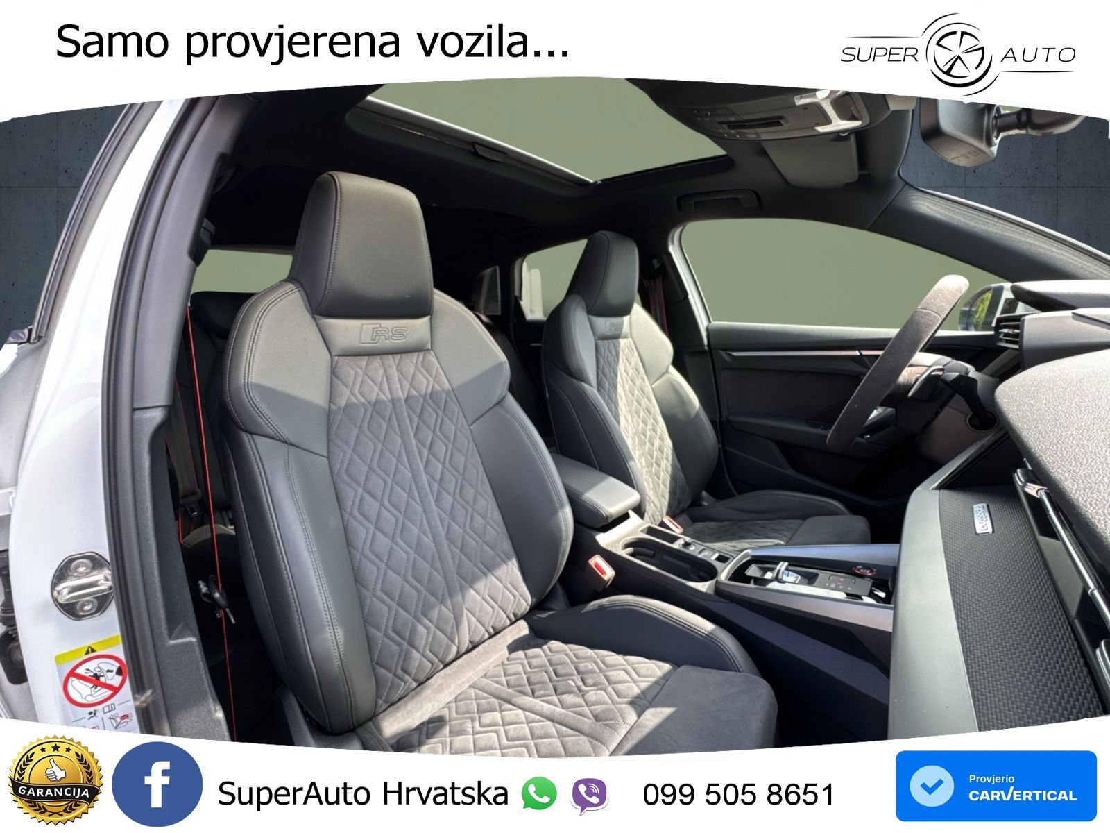 Audi RS3 Sedan 2.5 TFSI (400 KS) quattro S tronic LED+GR SJED+ACC