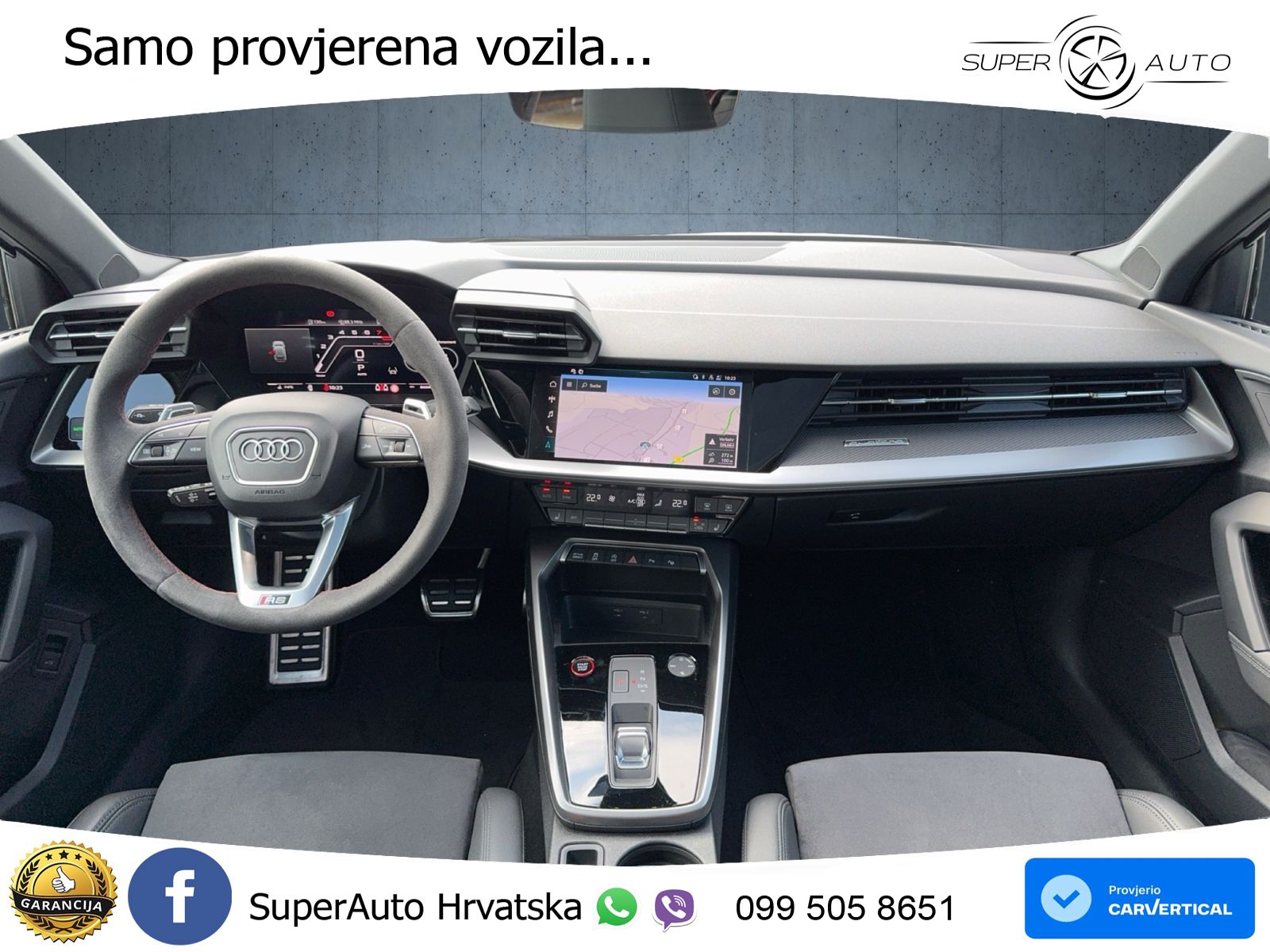 Audi RS3 Sedan 2.5 TFSI (400 KS) quattro S tronic LED+GR SJED+ACC