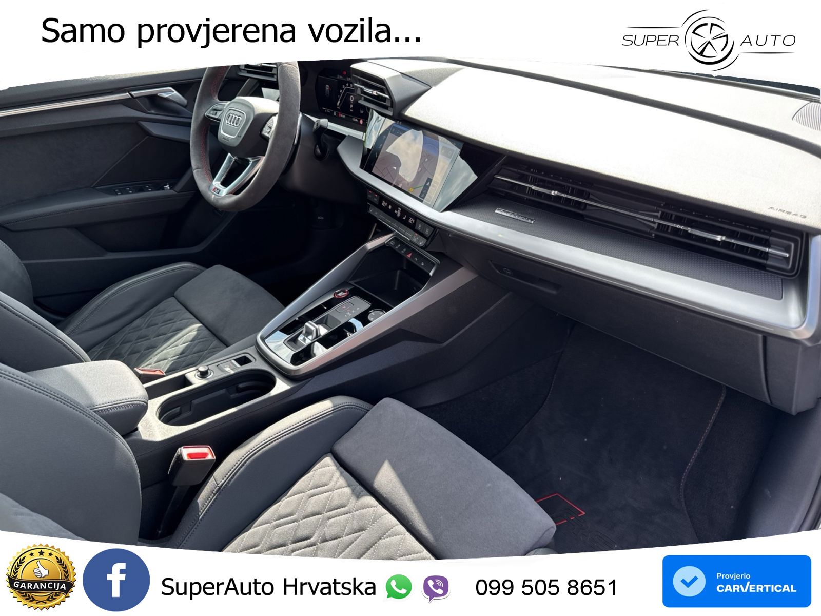 Audi RS3 Sedan 2.5 TFSI (400 KS) quattro S tronic LED+GR SJED+ACC