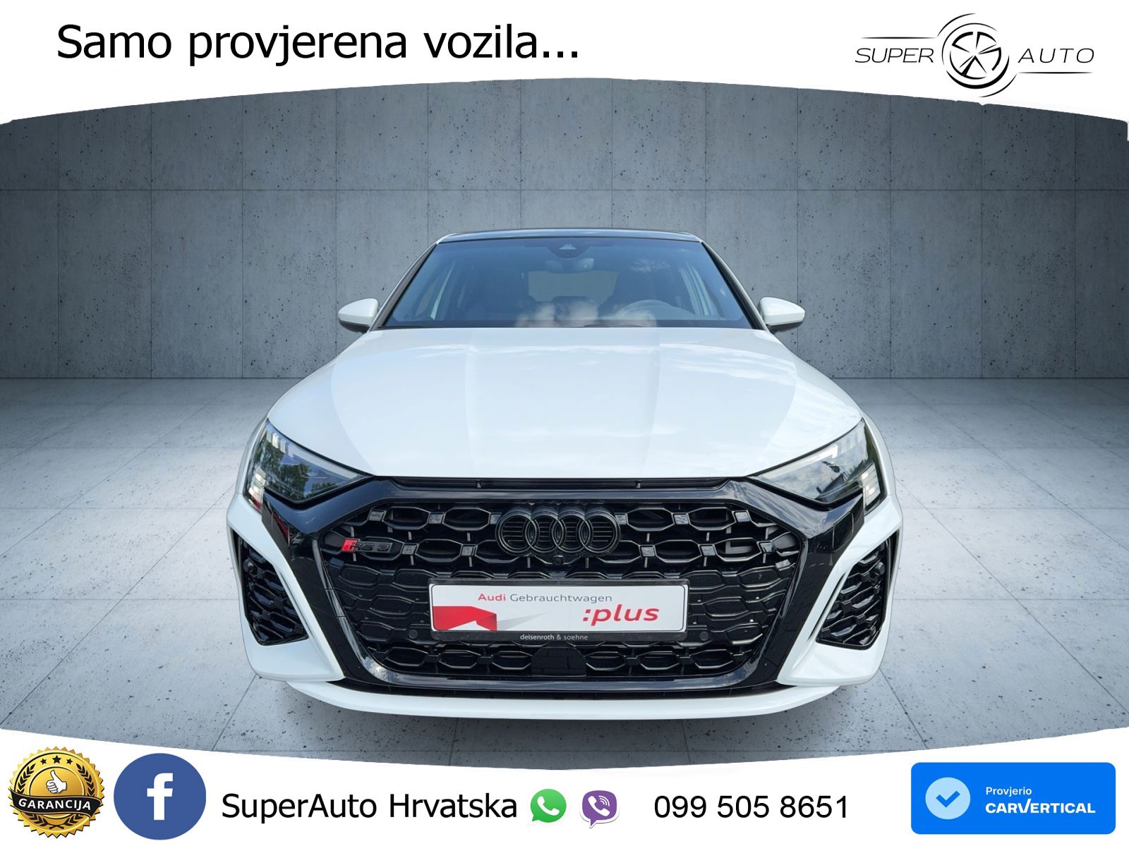 Audi RS3 Sedan 2.5 TFSI (400 KS) quattro S tronic LED+GR SJED+ACC
