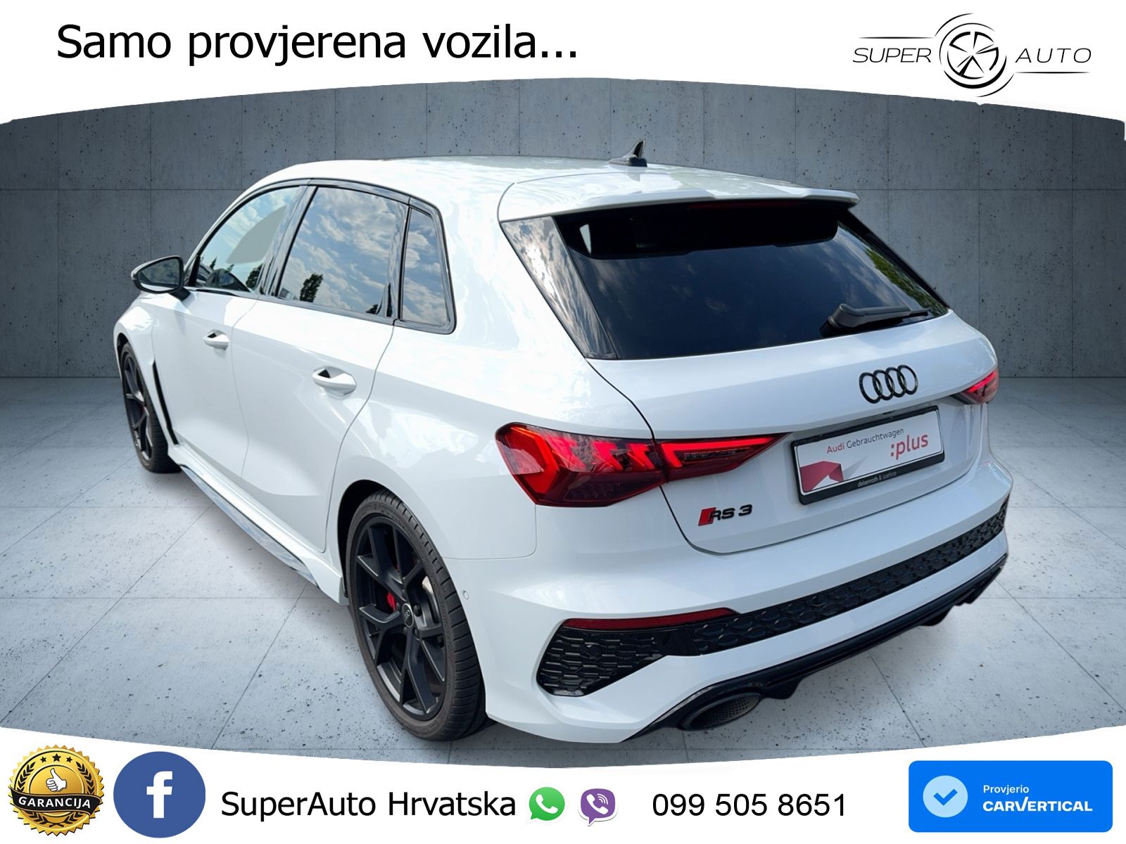 Audi RS3 Sedan 2.5 TFSI (400 KS) quattro S tronic LED+GR SJED+ACC