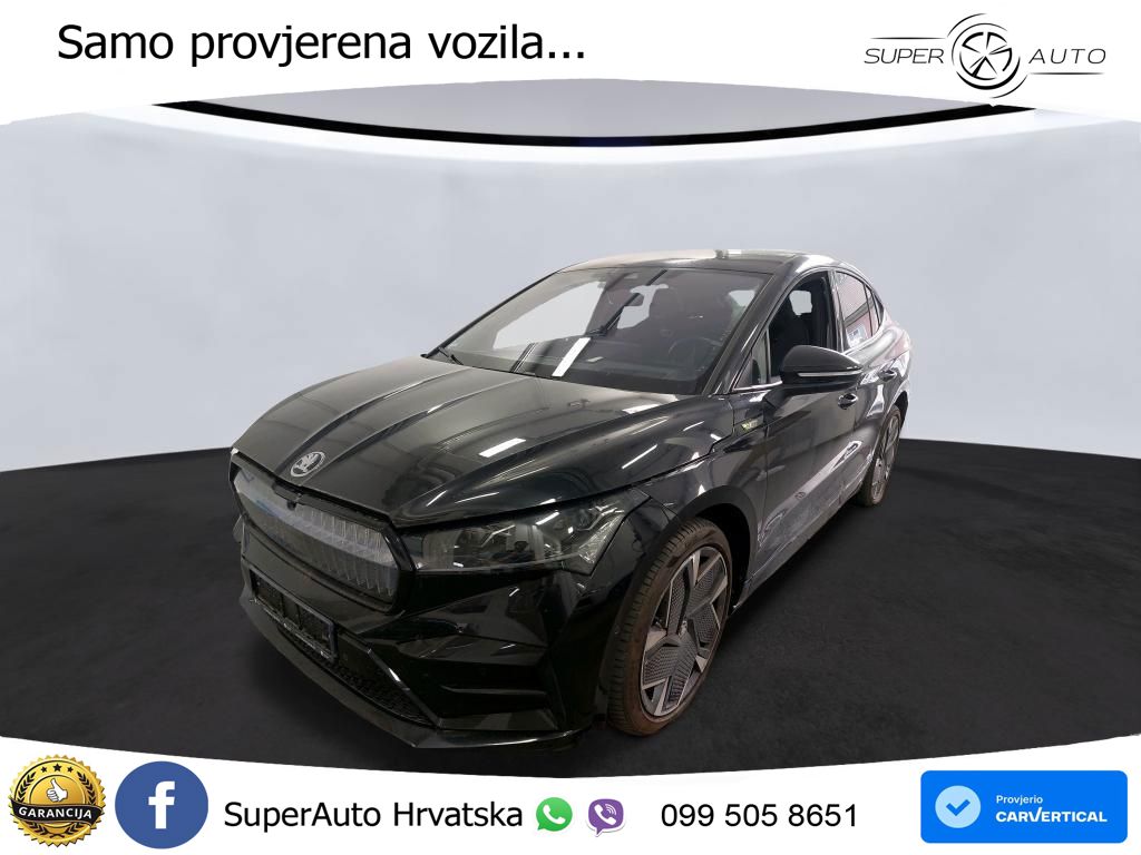 Škoda Enyaq Coupe iV RS 82 kWh (299 KS) AWD Lounge LED+GR SJED+ACC