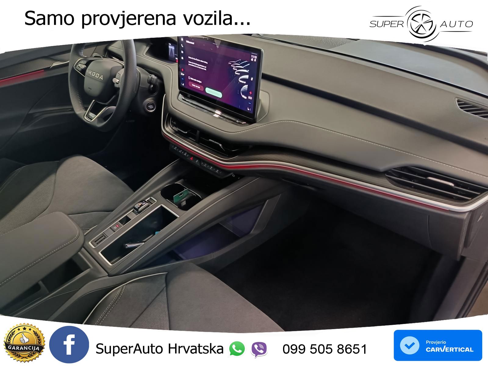 Škoda Enyaq 85x 82 kWh (299 KS) AWD SportLine LED+GR SJED+ACC