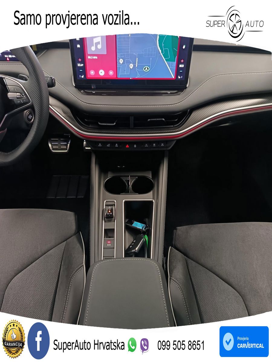 Škoda Enyaq 85x 82 kWh (299 KS) AWD SportLine LED+GR SJED+ACC
