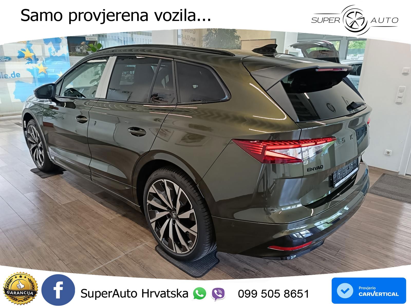 Škoda Enyaq 85x 82 kWh (299 KS) AWD SportLine LED+GR SJED+ACC