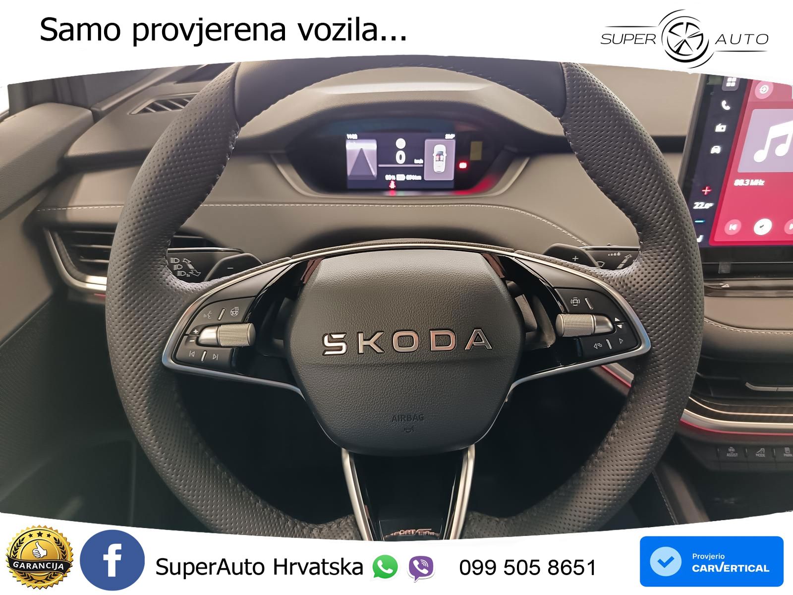 Škoda Enyaq 85x 82 kWh (299 KS) AWD SportLine LED+GR SJED+ACC