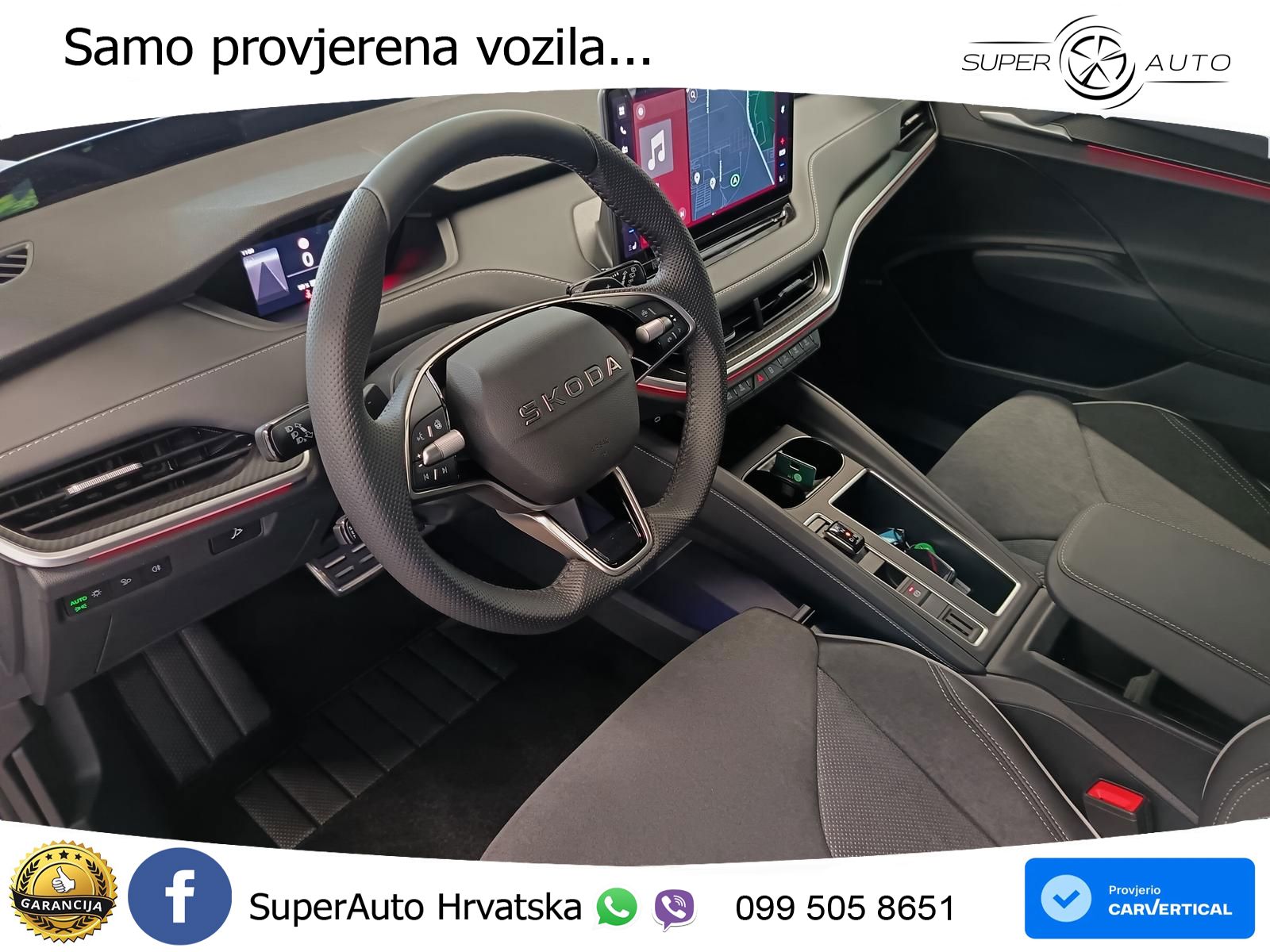 Škoda Enyaq 85x 82 kWh (299 KS) AWD SportLine LED+GR SJED+ACC