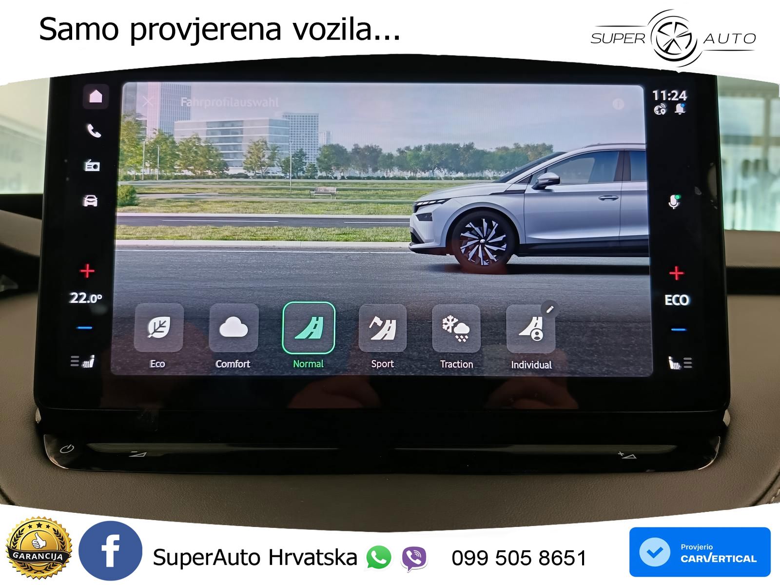 Škoda Enyaq 85x 82 kWh (299 KS) AWD SportLine LED+GR SJED+ACC