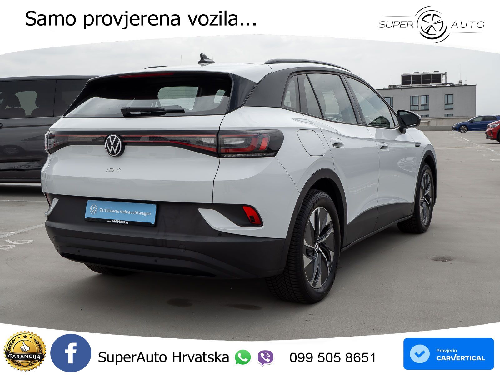Volkswagen ID.4 Pro Performance 82 kWh (204 KS)