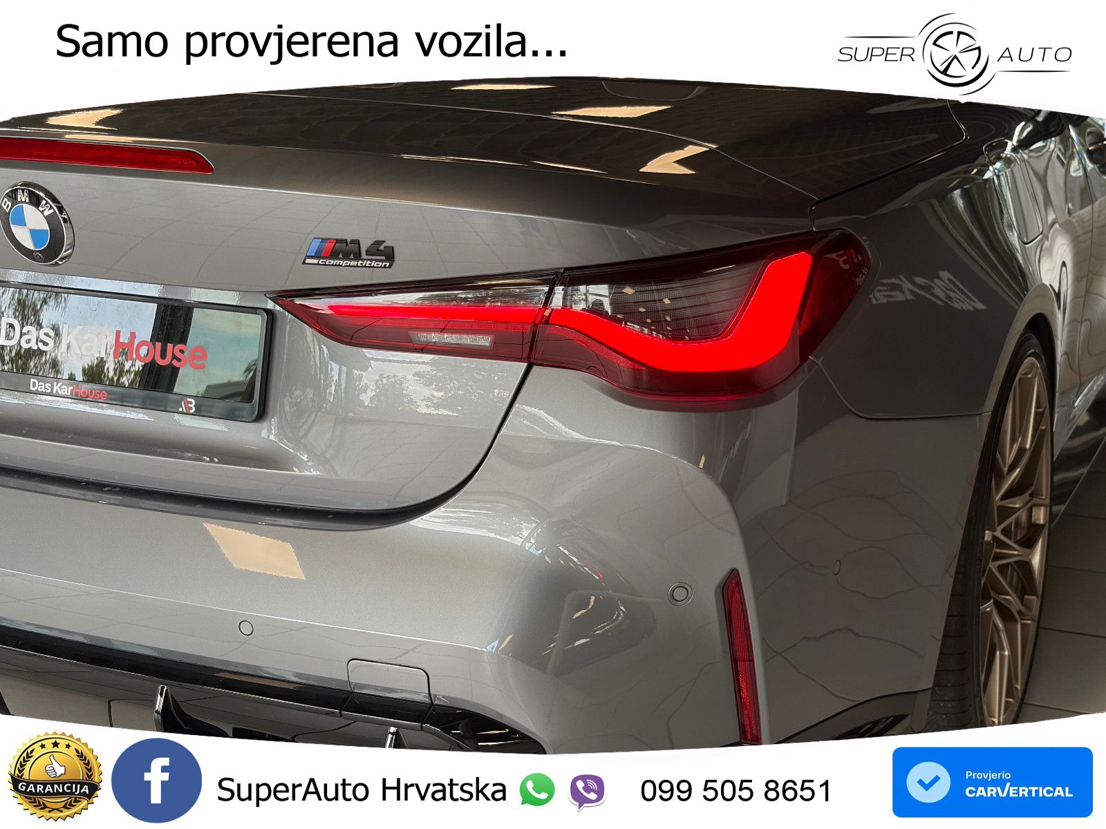 BMW M4 Competition 3.0 (510 KS) Steptronic