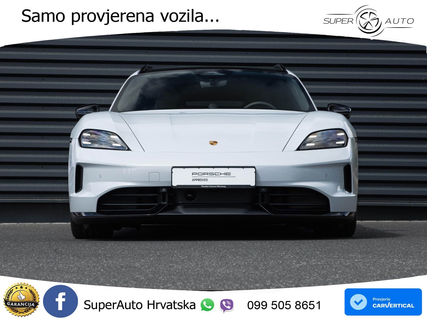 Porsche Taycan Sport Turismo 105 kWh (435 KS)