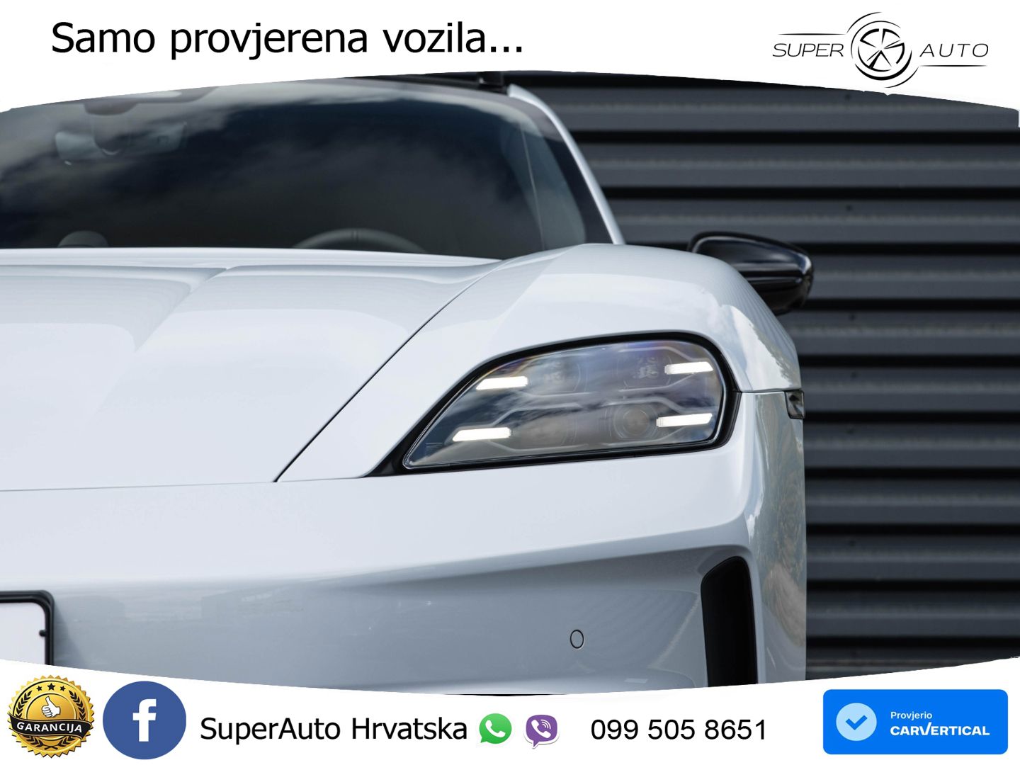 Porsche Taycan Sport Turismo 105 kWh (435 KS)