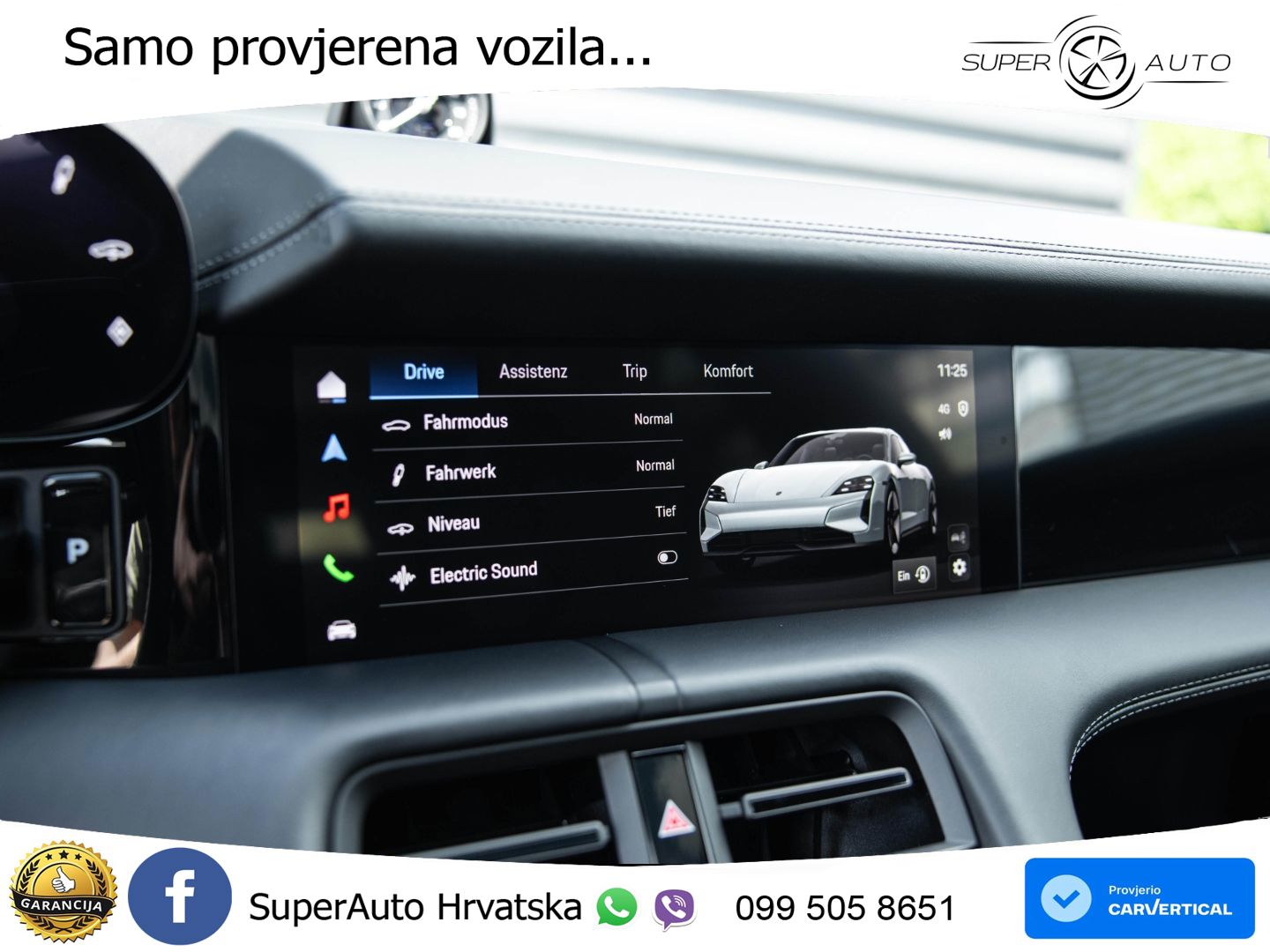 Porsche Taycan Sport Turismo 105 kWh (435 KS)