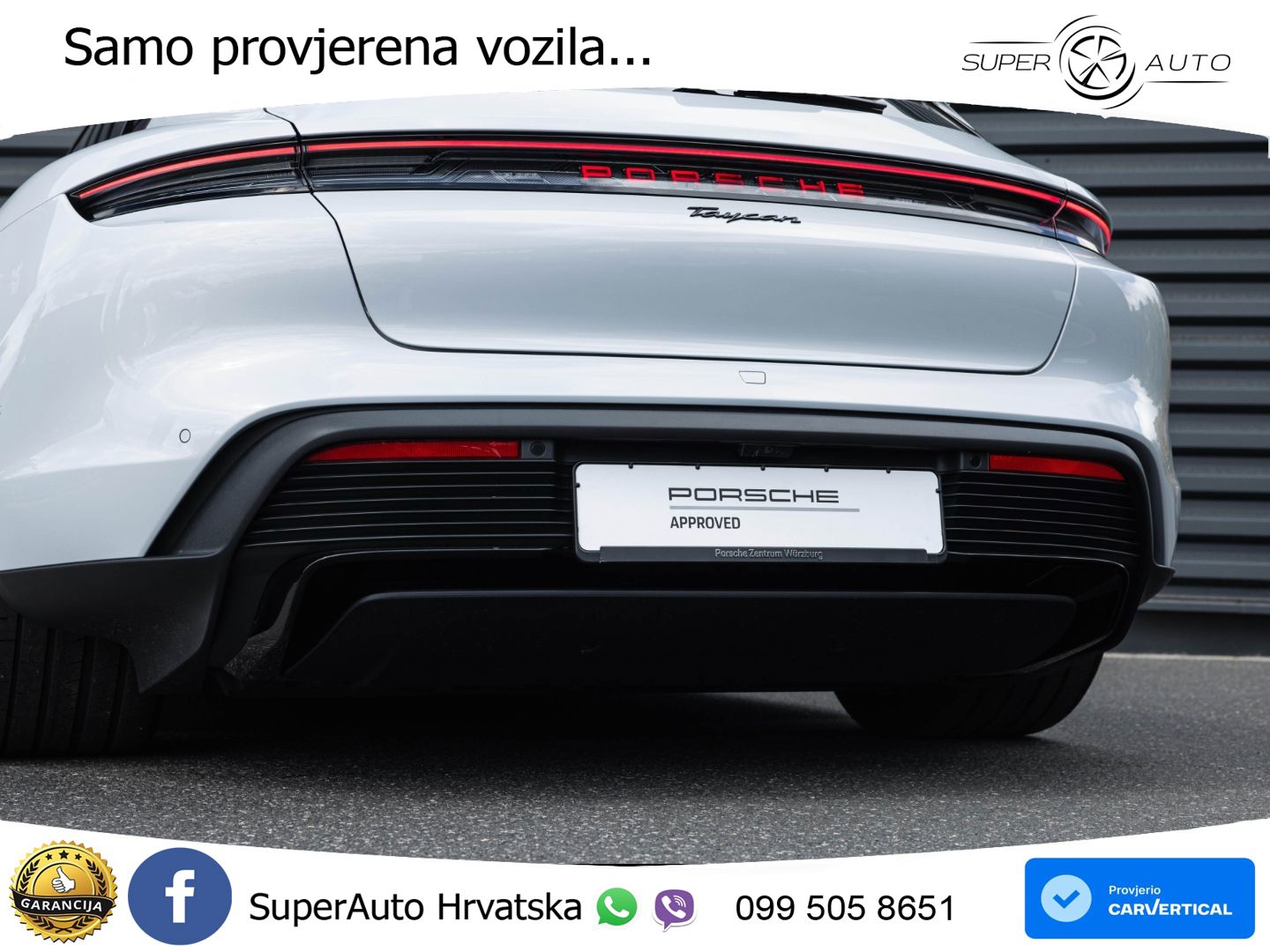 Porsche Taycan Sport Turismo 105 kWh (435 KS)