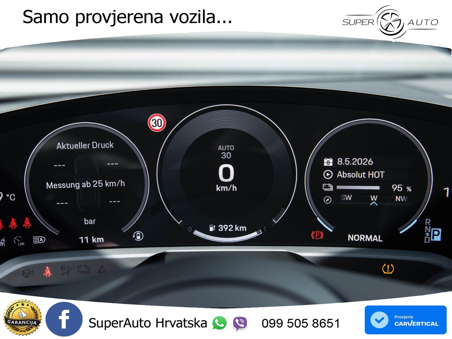 Porsche Taycan Sport Turismo 105 kWh (435 KS)