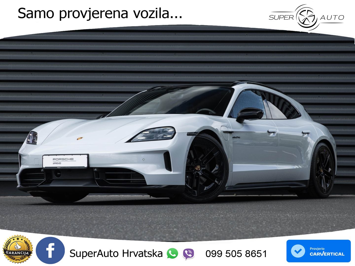 Porsche Taycan Sport Turismo 105 kWh (435 KS)