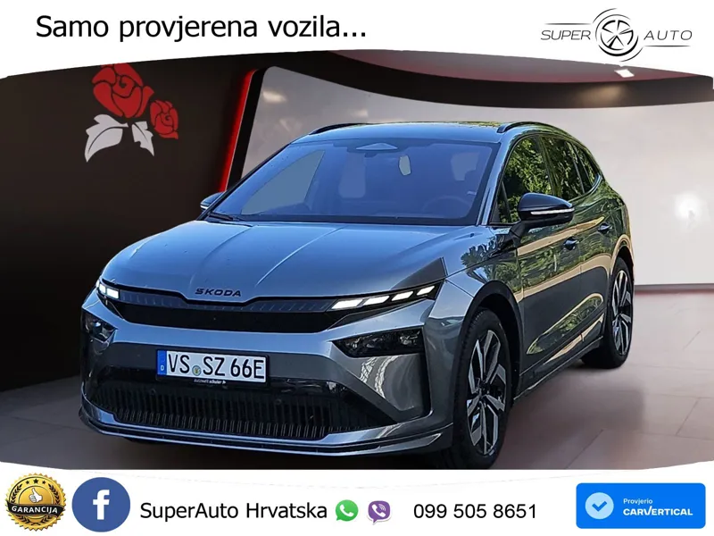 Škoda Enyaq 85 82 kWh (286 KS) SportLine LED+GR SJED+ACC
