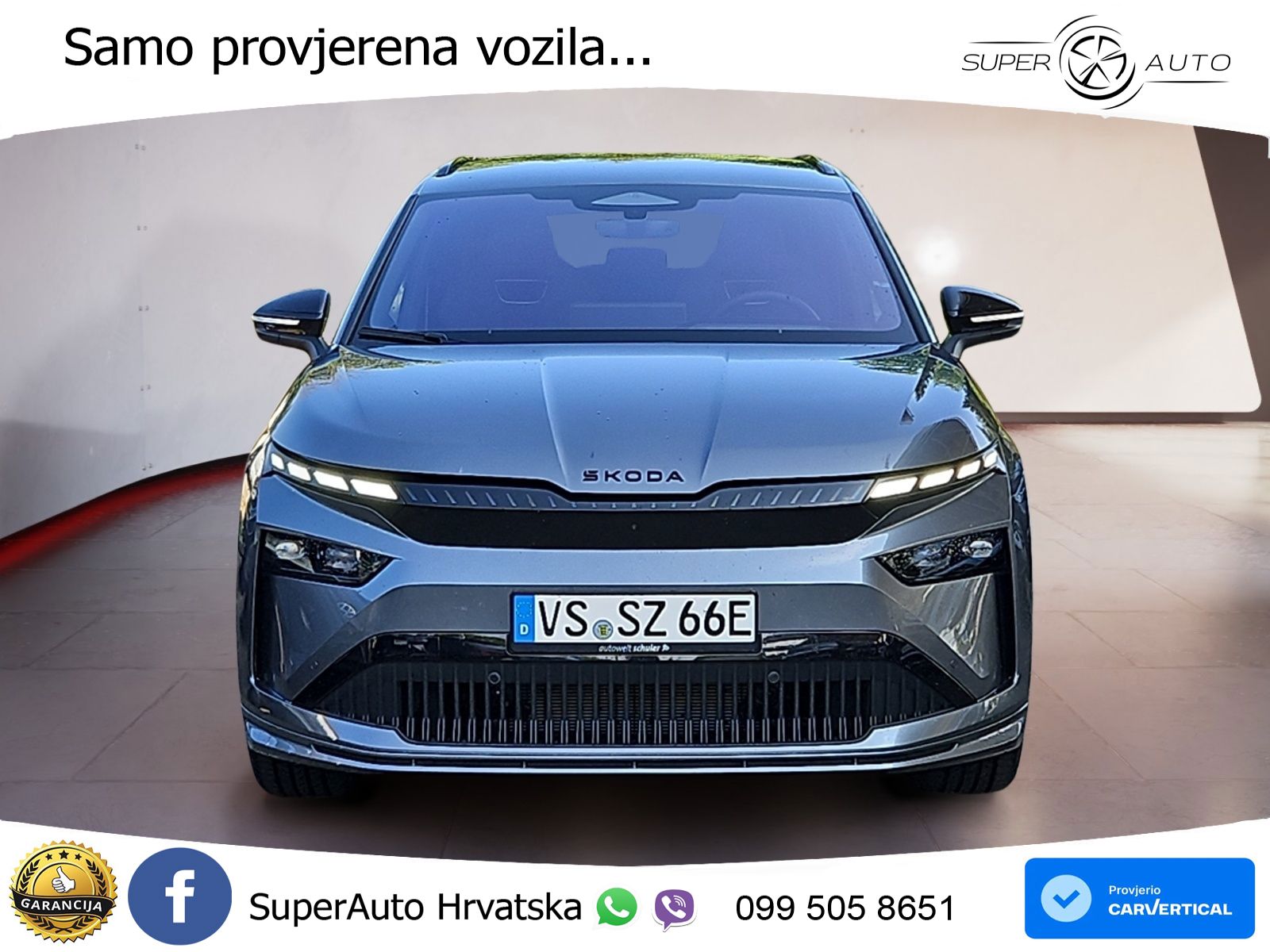 Škoda Enyaq 85 82 kWh (286 KS) SportLine LED+GR SJED+ACC