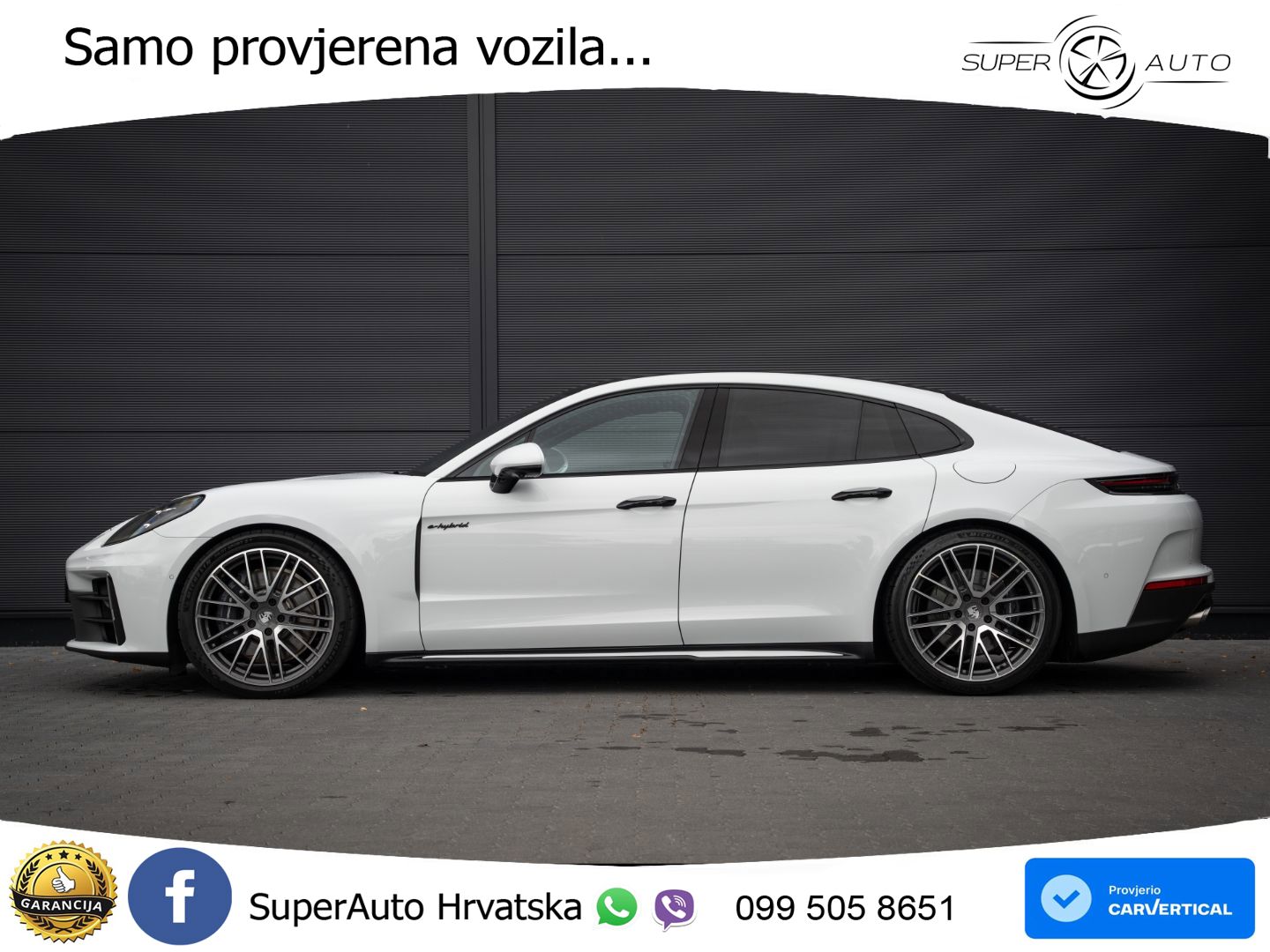 Porsche Panamera 4 2.9 V6 (470 KS) E-Hybrid PDK ACC+HEAD+4xGR SJED+360+PANO
