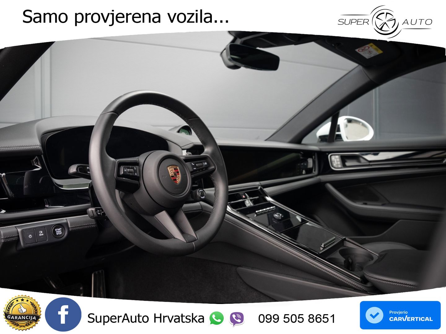 Porsche Panamera 4 2.9 V6 (470 KS) E-Hybrid PDK ACC+HEAD+4xGR SJED+360+PANO