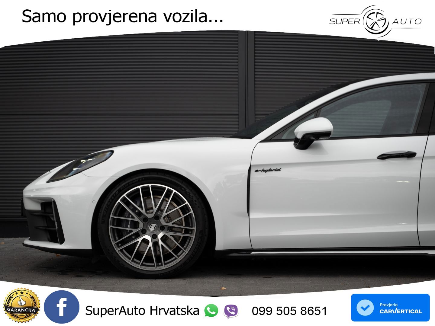 Porsche Panamera 4 2.9 V6 (470 KS) E-Hybrid PDK ACC+HEAD+4xGR SJED+360+PANO