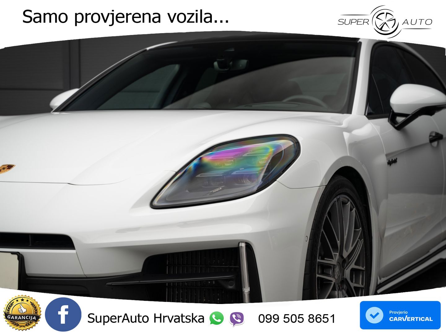 Porsche Panamera 4 2.9 V6 (470 KS) E-Hybrid PDK ACC+HEAD+4xGR SJED+360+PANO