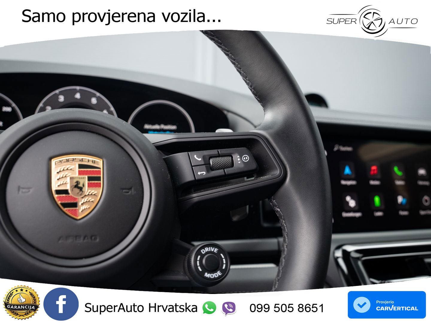 Porsche Panamera 4 2.9 V6 (470 KS) E-Hybrid PDK ACC+HEAD+4xGR SJED+360+PANO