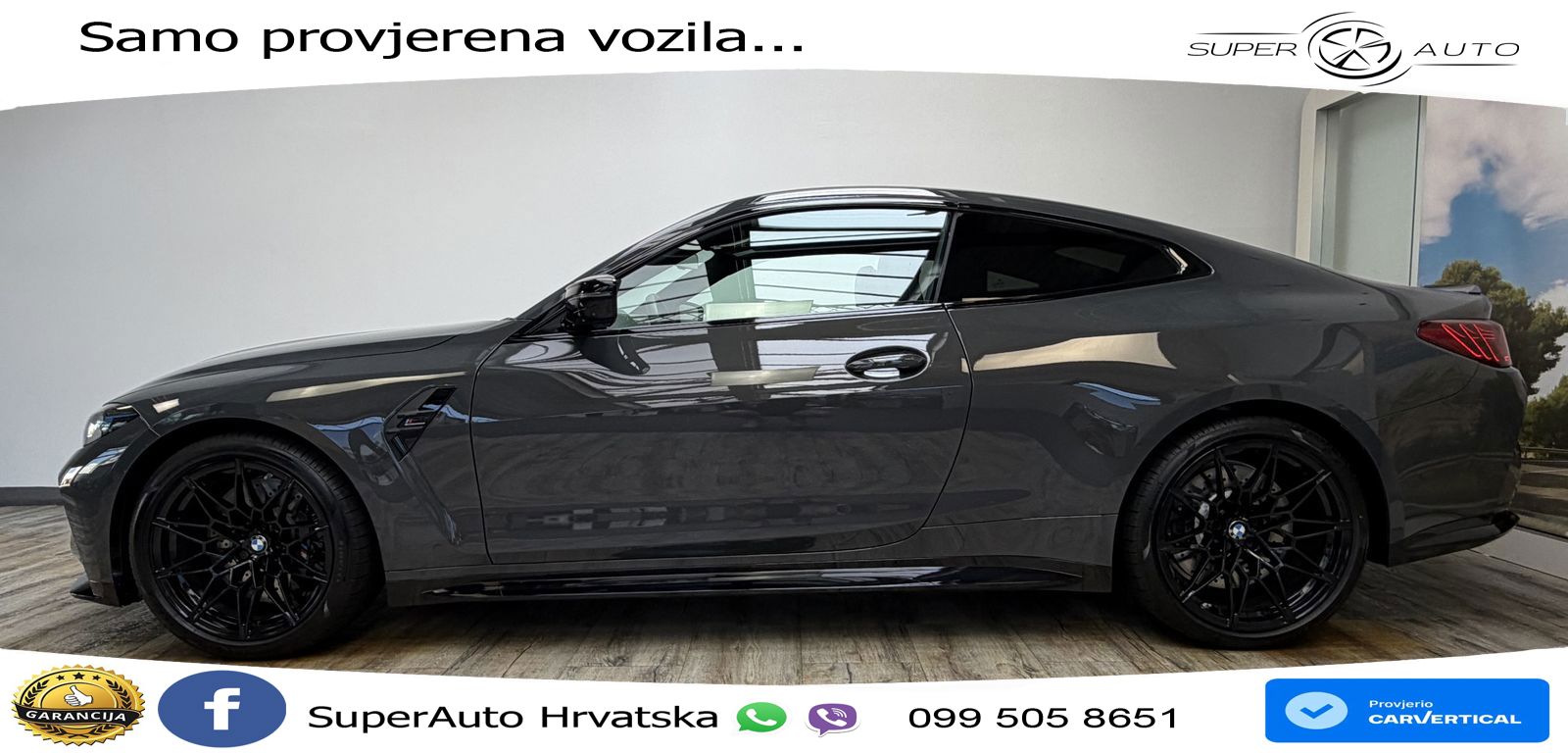BMW M4 Competition 3.0 (530 KS) xDrive Steptronic LED+GR SJED+ACC